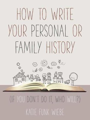 cover image of How to Write Your Personal or Family History